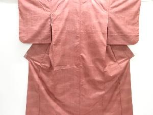 絣柄織り出し手織り紬着物